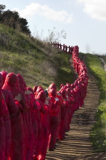 Lita Albuquerque, "Spine of the Earth 2012," 2012, Baldwin Hills Scenic Overlook, Culver City