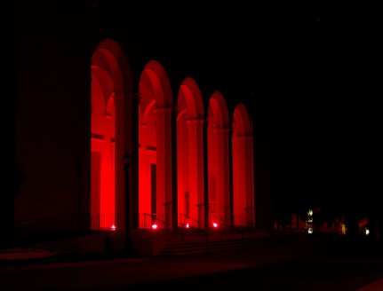 James Turrell, "Burning Bridges," 2012, Bridge Auditorium, Pomona College